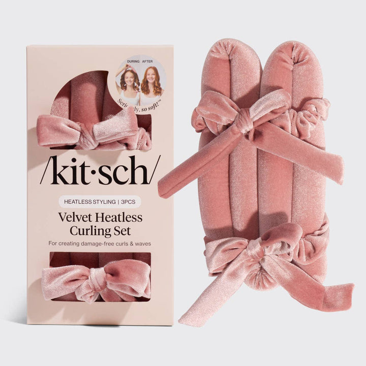 Kitsch Velvet Heatless Curling Set
