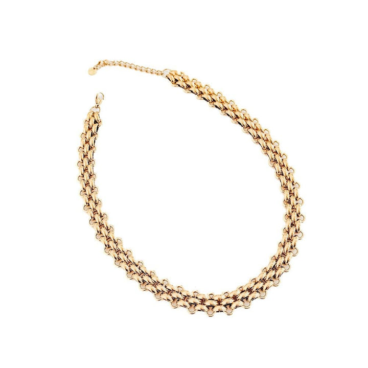 Elise Woven Chain Necklace - Timber &amp; Velvet Boutique