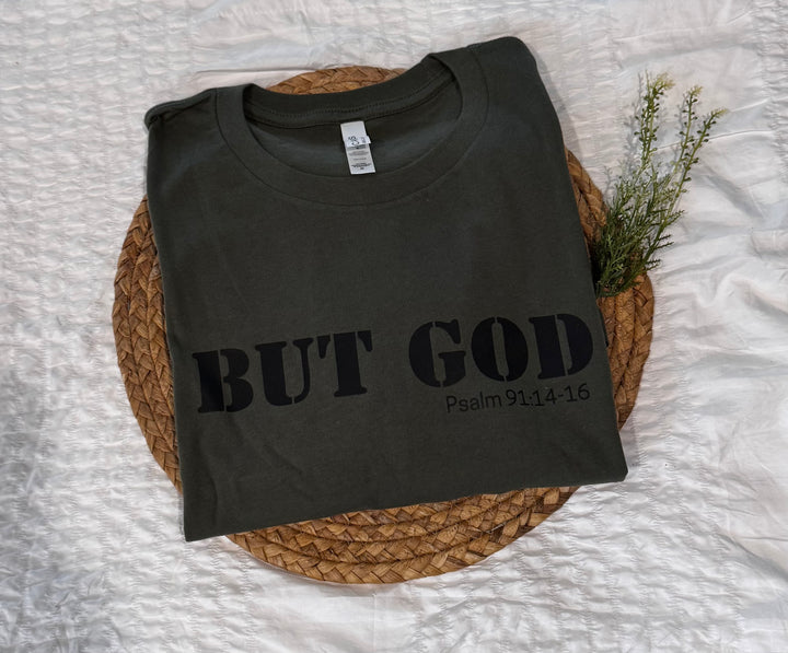 Rooted & Restored: But God Tee