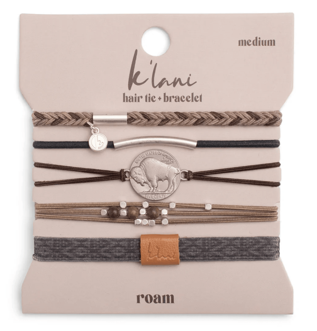 K'lani Hair Tie Bracelet Set (Multiple Options) - Timber & Velvet Boutique