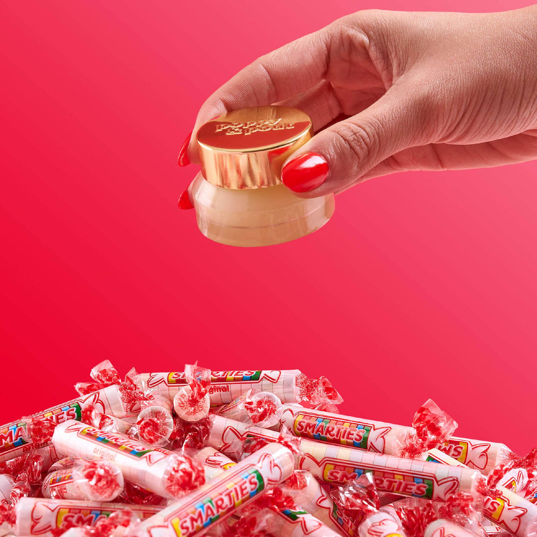 Poppy &amp; Pout Smarties™ Cherry Vanilla Lip Mask - Limited Edition - Timber &amp; Velvet Boutique