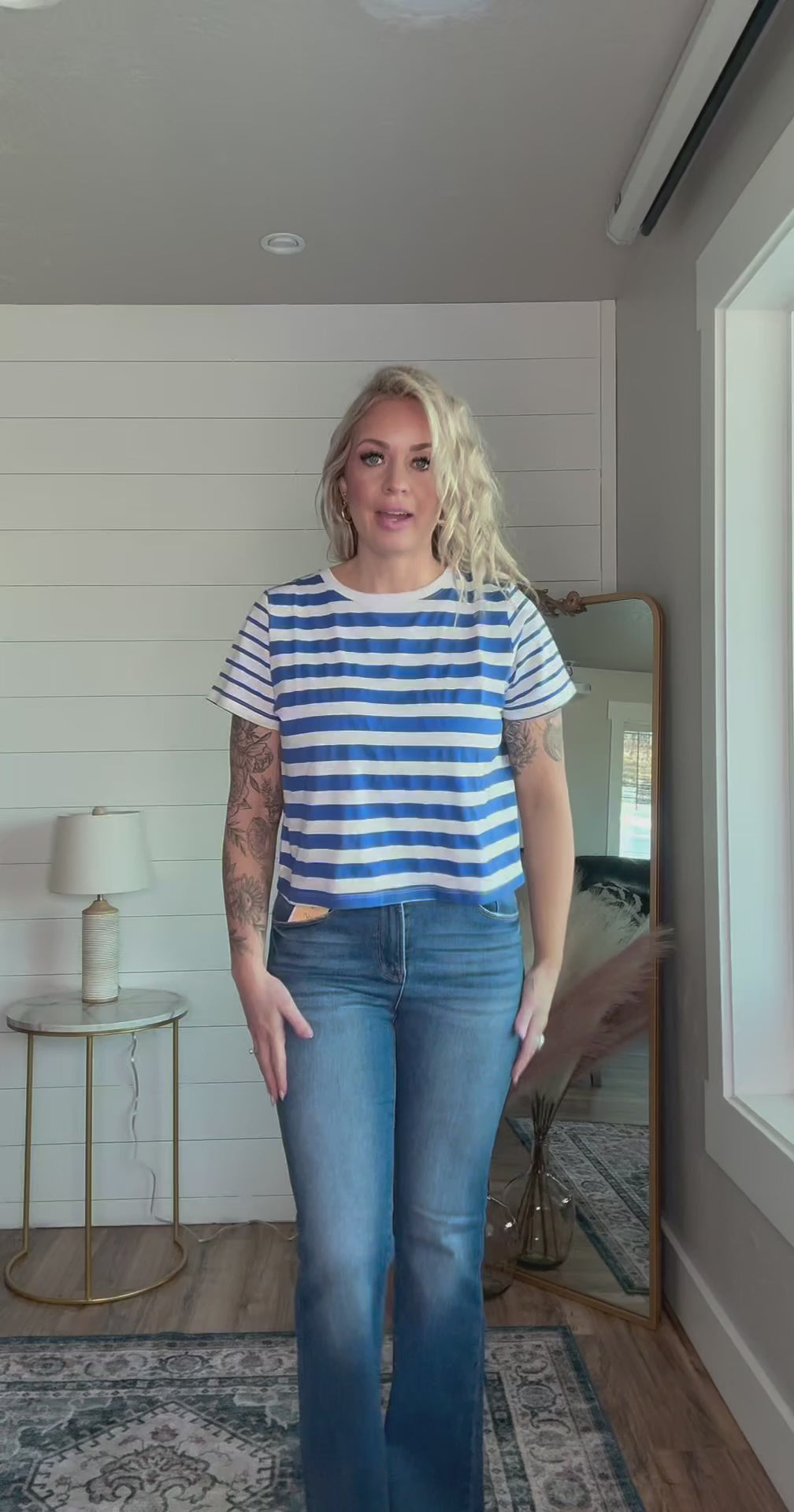 The Harlow High Rise Flare Jean