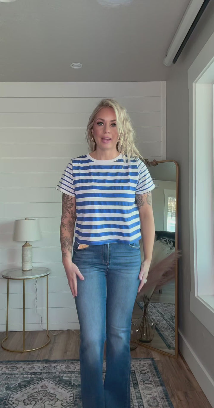 The Harlow High Rise Flare Jean