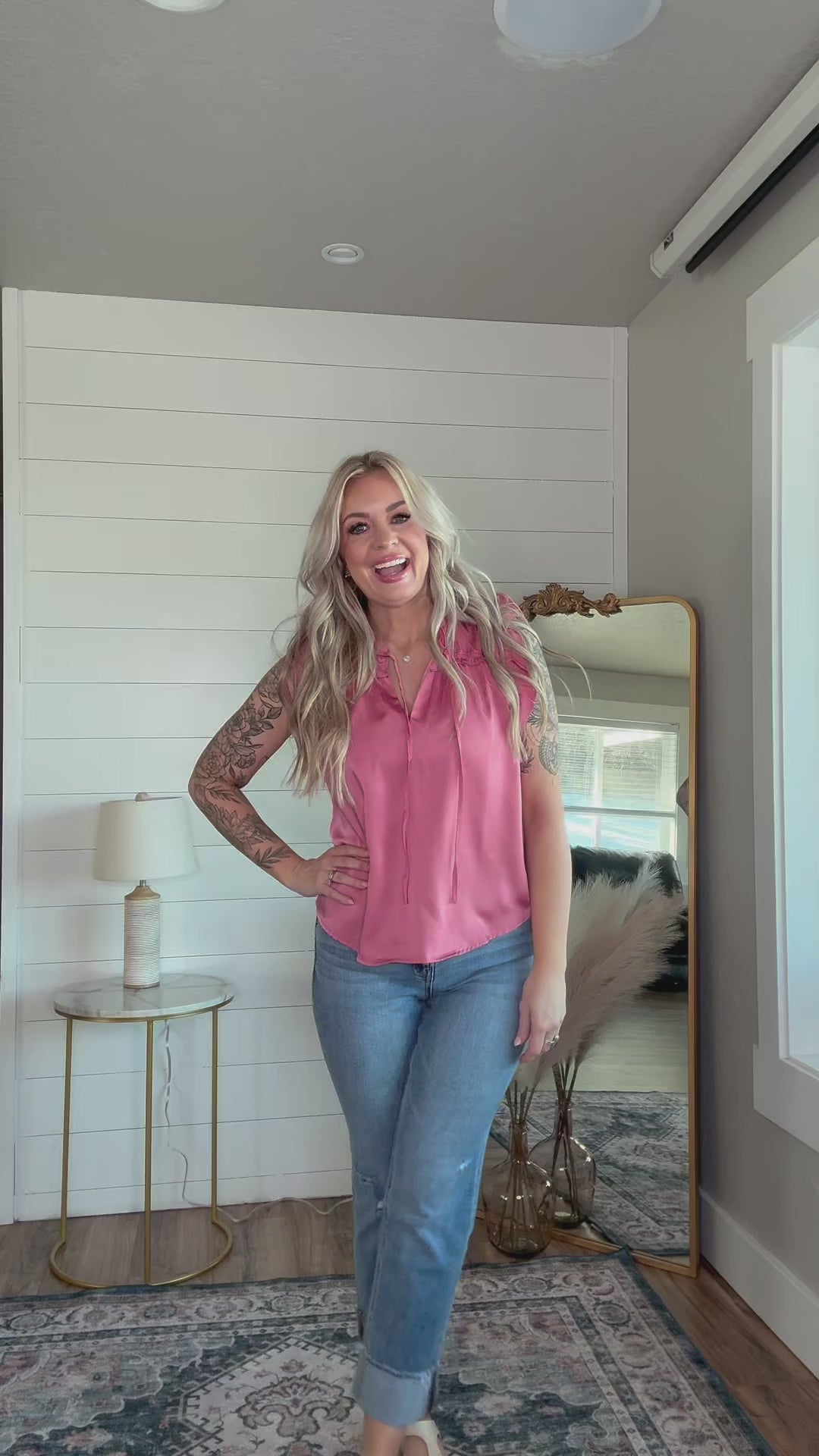 The Rowan Ruffle Blouse