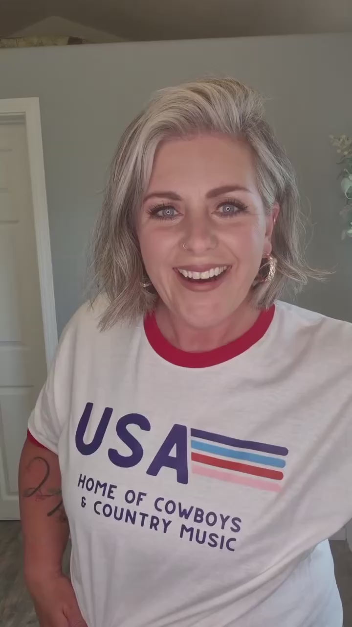 The Country Proud Tee | USA Cowboys & Country Music