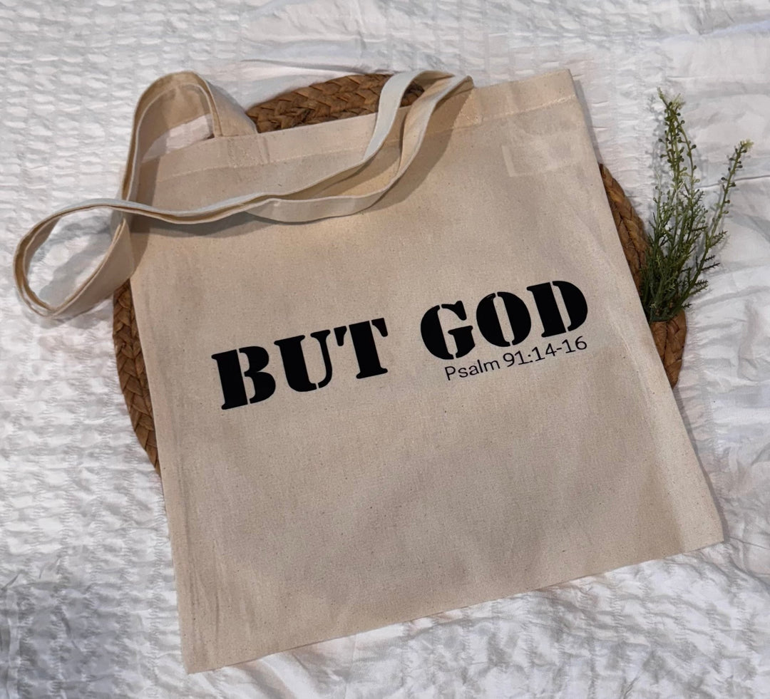 Rooted & Restored: The But God Tote - Timber & Velvet Boutique