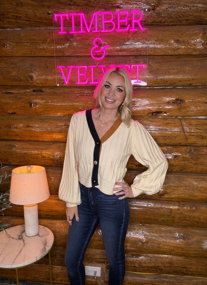 The Abby Cardigan - Timber &amp; Velvet Boutique