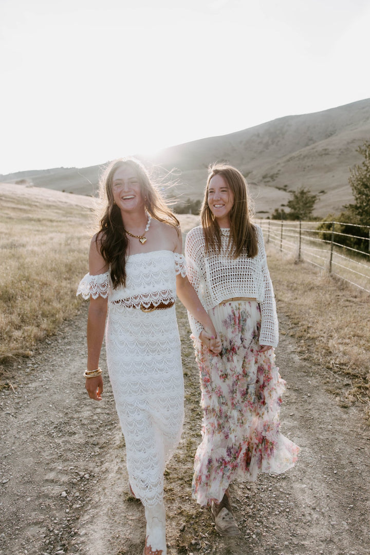 The Alycia Lace Crop Top - Timber &amp; Velvet Boutique