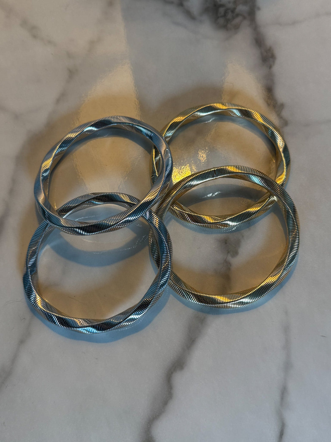 The Avalon Twisted Bangle - Timber &amp; Velvet Boutique