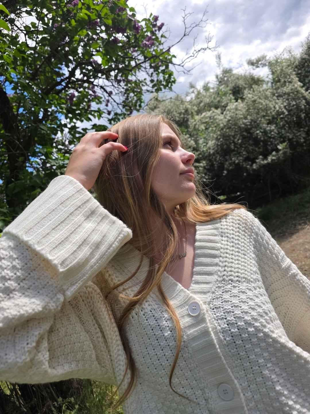 The Avery Relaxed Cropped Knit Button - Up Cardigan - Timber &amp; Velvet Boutique