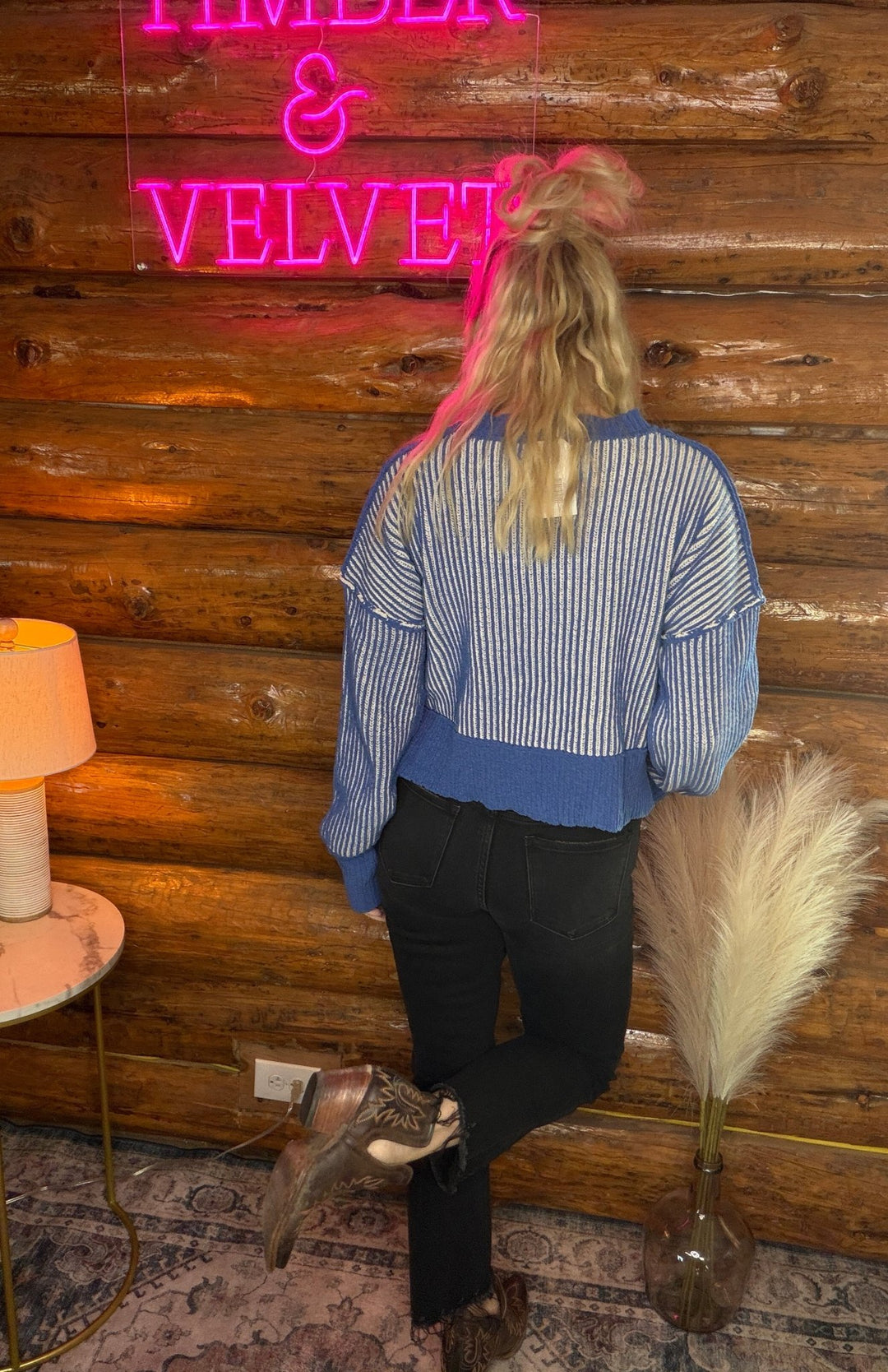 The Blue Hour Sweater - Timber &amp; Velvet Boutique