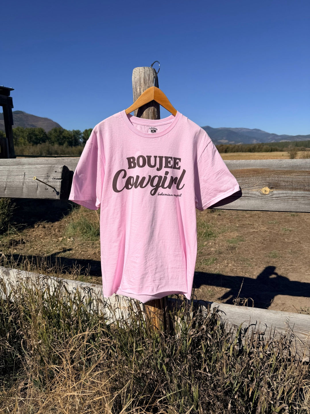 The Boujee Cowgirl Tee - Timber &amp; Velvet Boutique
