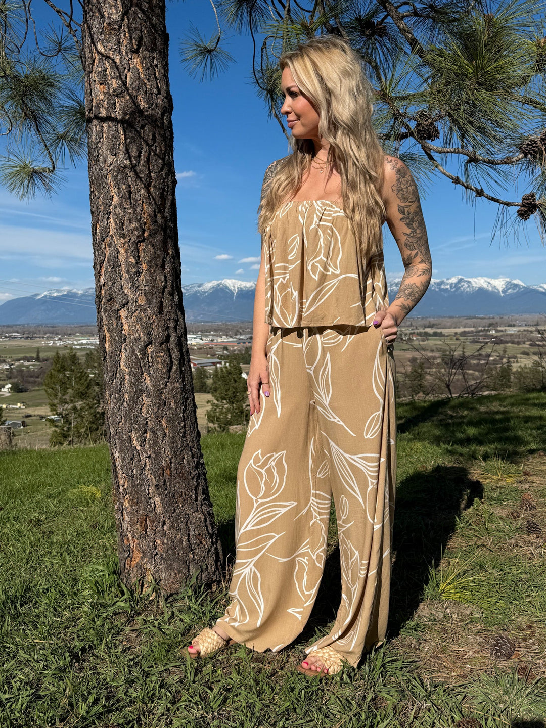 The Callie Jumpsuit - Timber & Velvet Boutique