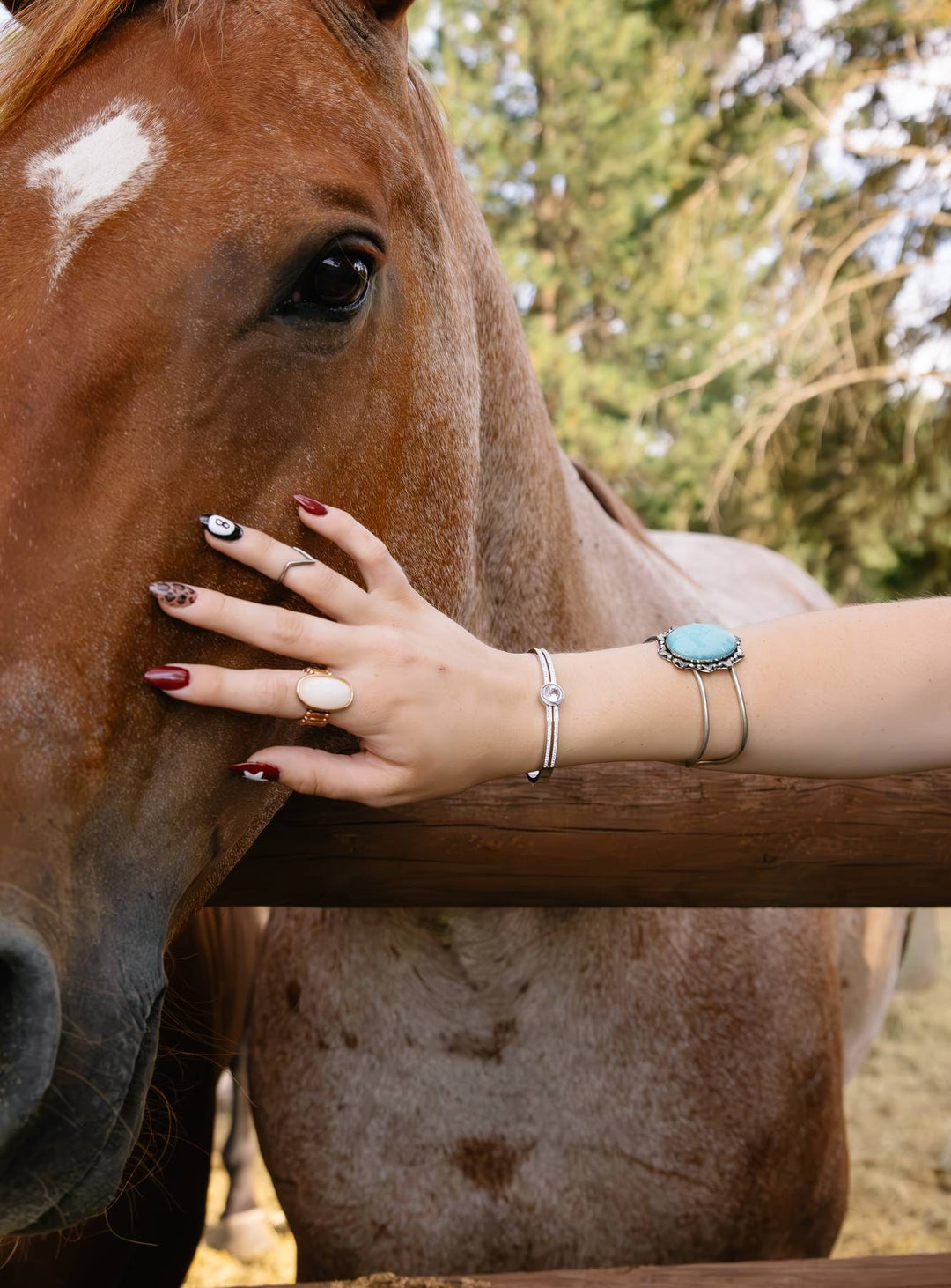 The Dottie Silver Rhinestone Bangle - Timber & Velvet Boutique