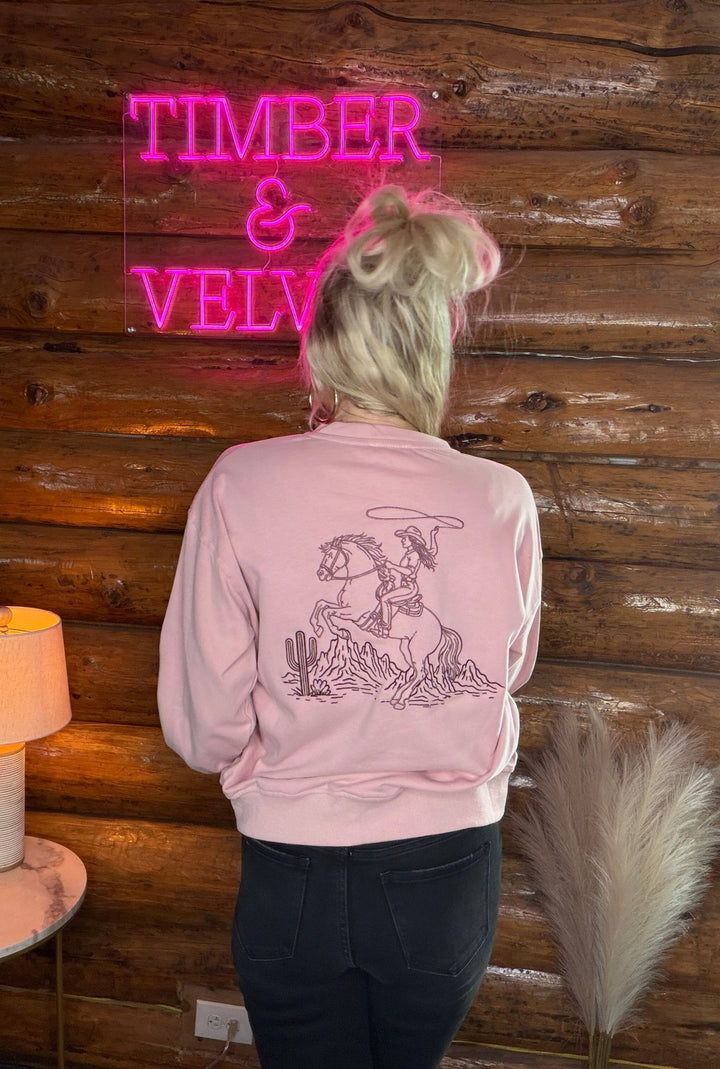 The Dusty Rose Top - Timber &amp; Velvet Boutique