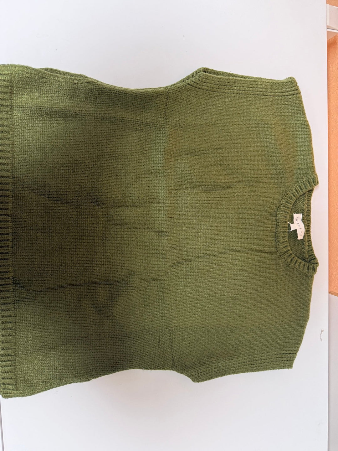 The Eden Heavy-Knit Sweater Vest - Olive Green - Timber &amp; Velvet Boutique