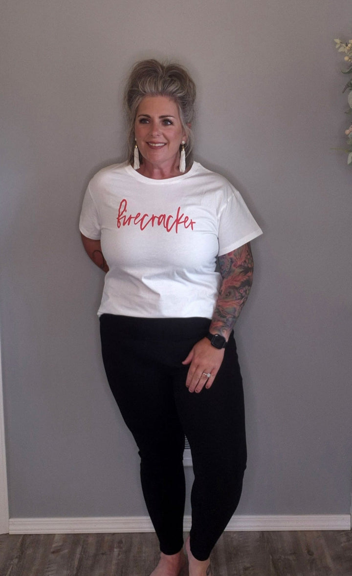 The Firecracker Babe Tee - Timber &amp; Velvet Boutique