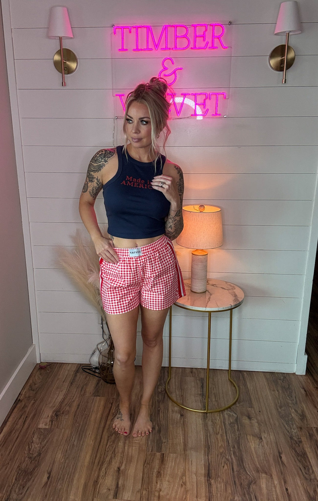 The Firecracker Boxer Shorts - Timber &amp; Velvet Boutique