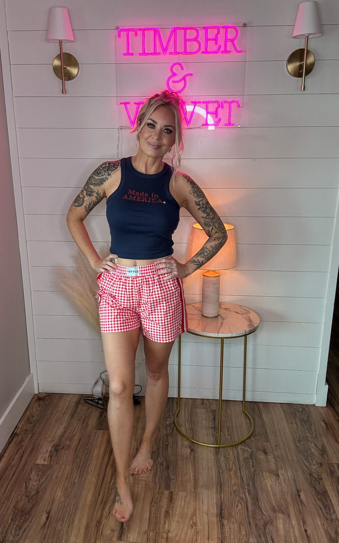 The Firecracker Boxer Shorts - Timber &amp; Velvet Boutique