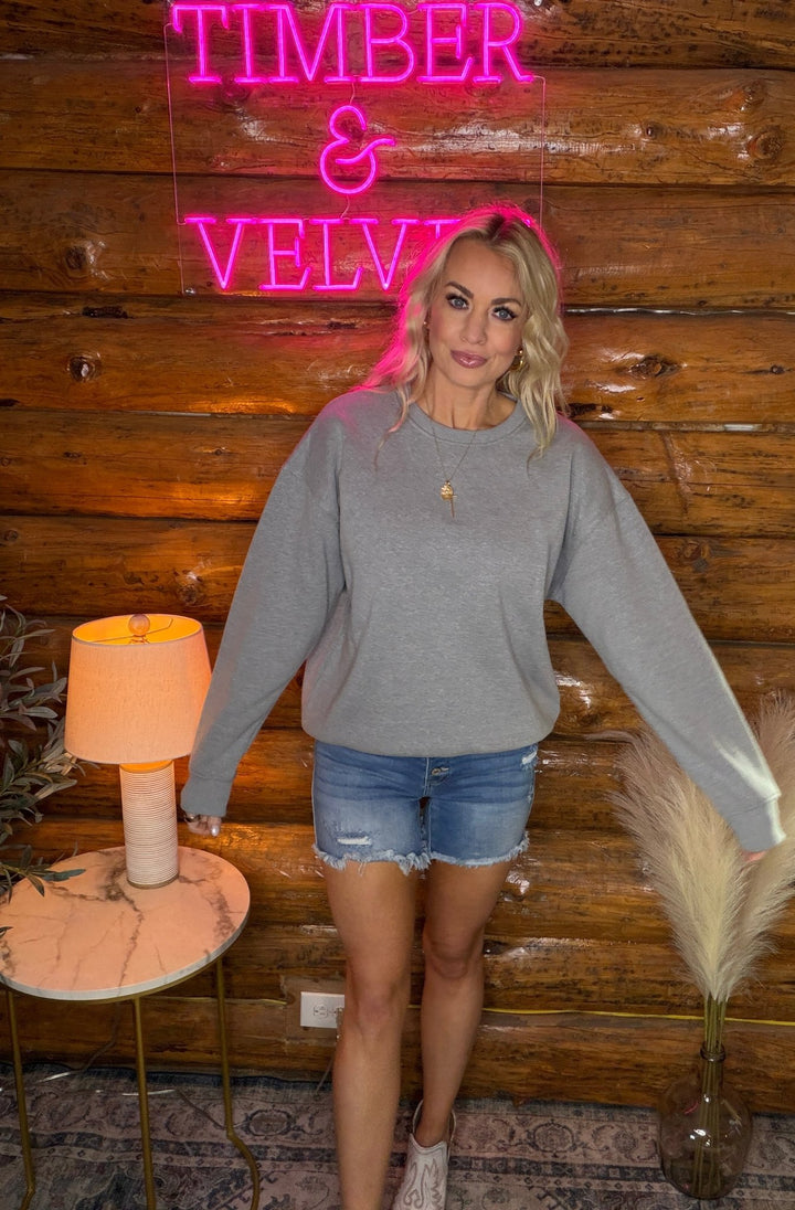 The Glacier Cloud Pullover - Timber &amp; Velvet Boutique