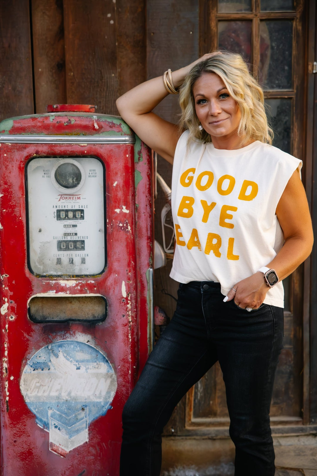 The Good Bye Earl Muscle Tank - Timber & Velvet Boutique