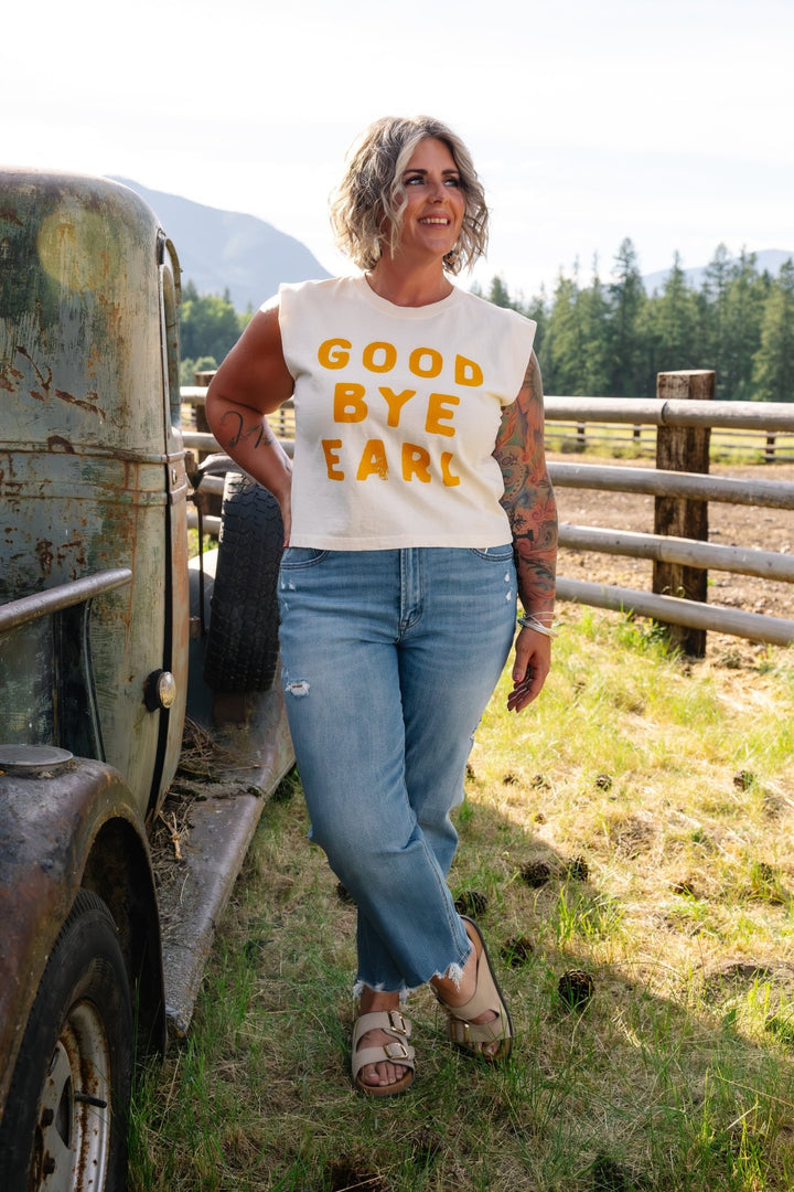 The Good Bye Earl Muscle Tank - Timber &amp; Velvet Boutique