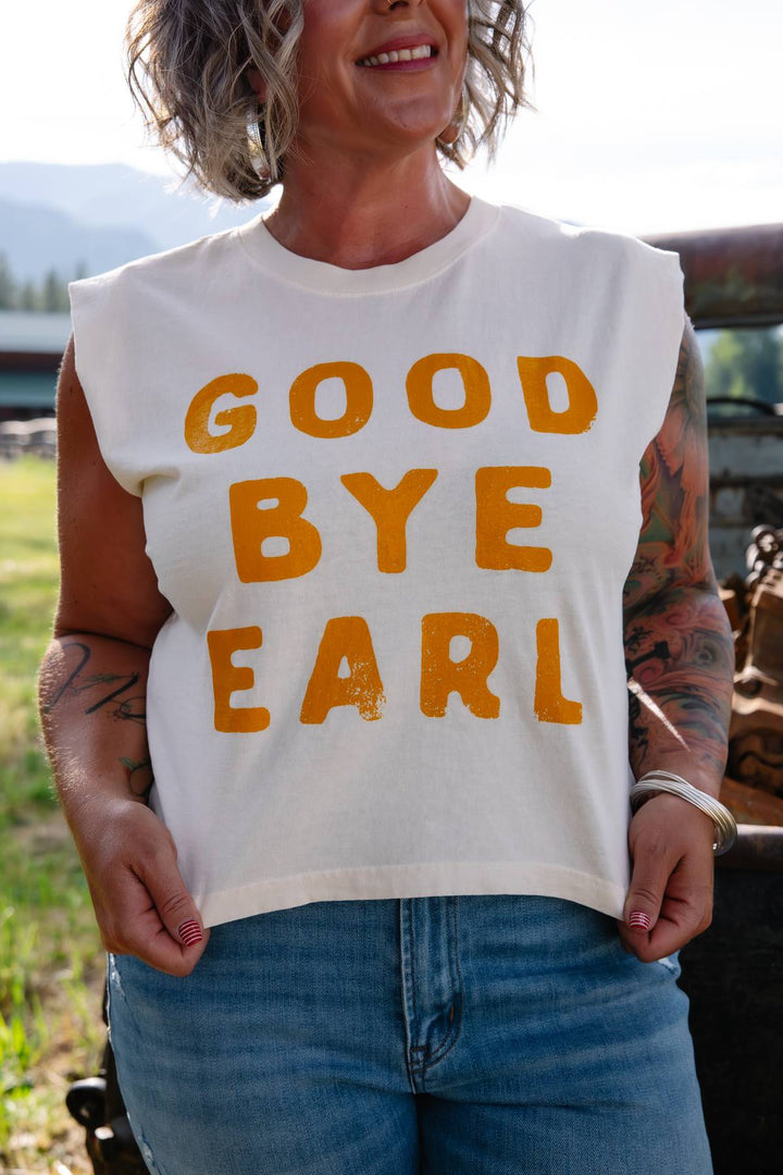The Good Bye Earl Muscle Tank - Timber &amp; Velvet Boutique