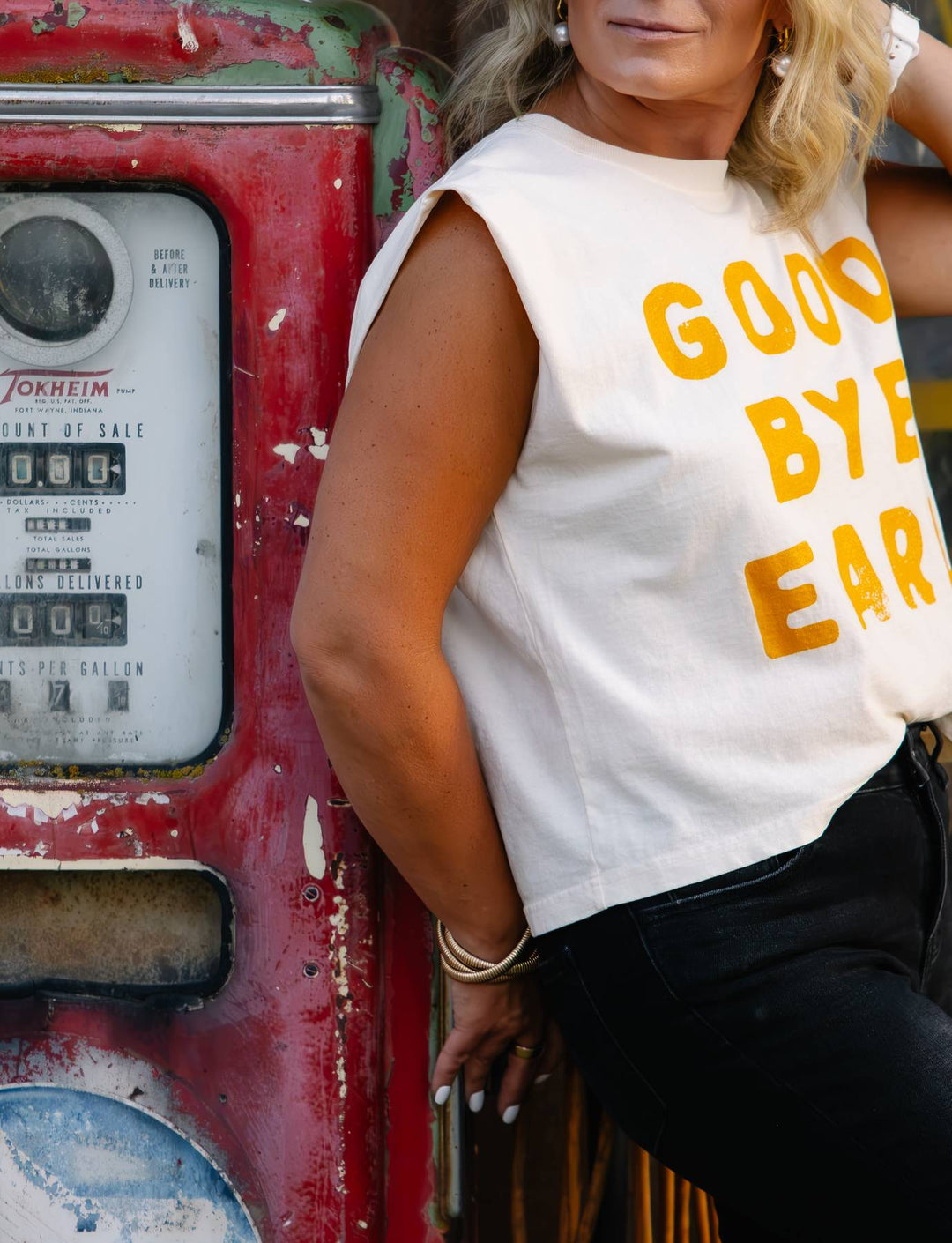 The Good Bye Earl Muscle Tank - Timber &amp; Velvet Boutique