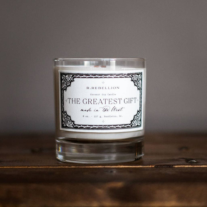 The Greatest Gift Christmas Candle | Warm Cinnamon &amp; Vanilla Bean - Timber &amp; Velvet Boutique