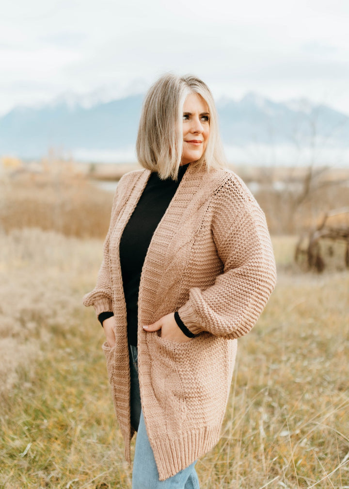 The Hearthside Cardigan - Timber &amp; Velvet Boutique