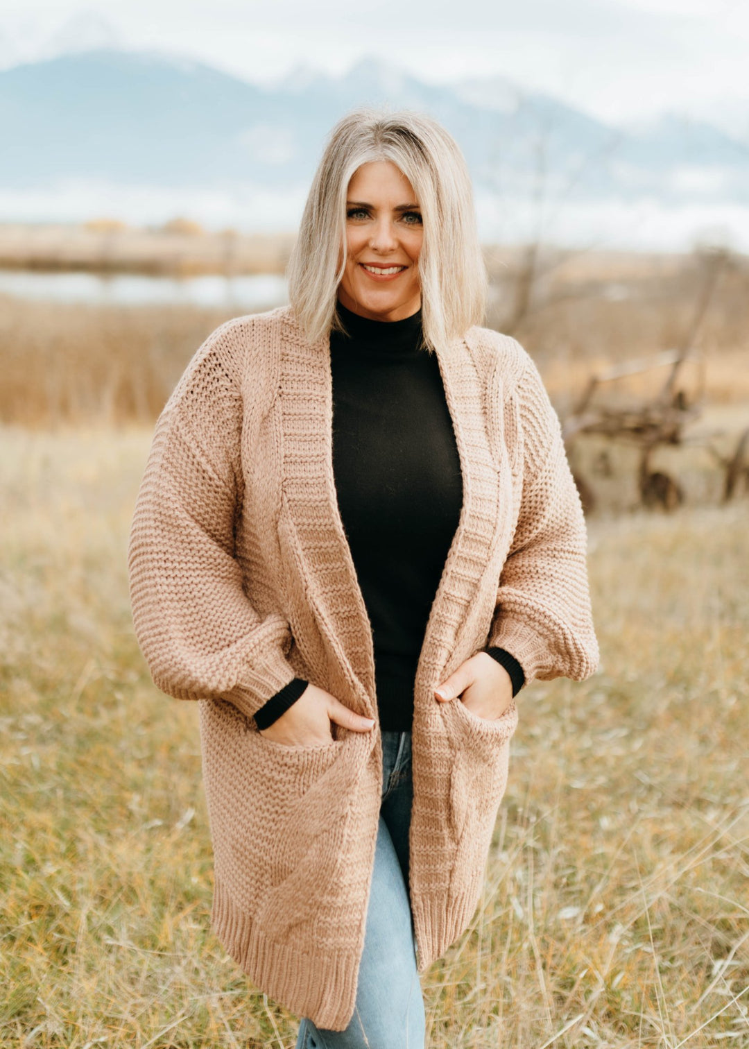 The Hearthside Cardigan - Timber &amp; Velvet Boutique