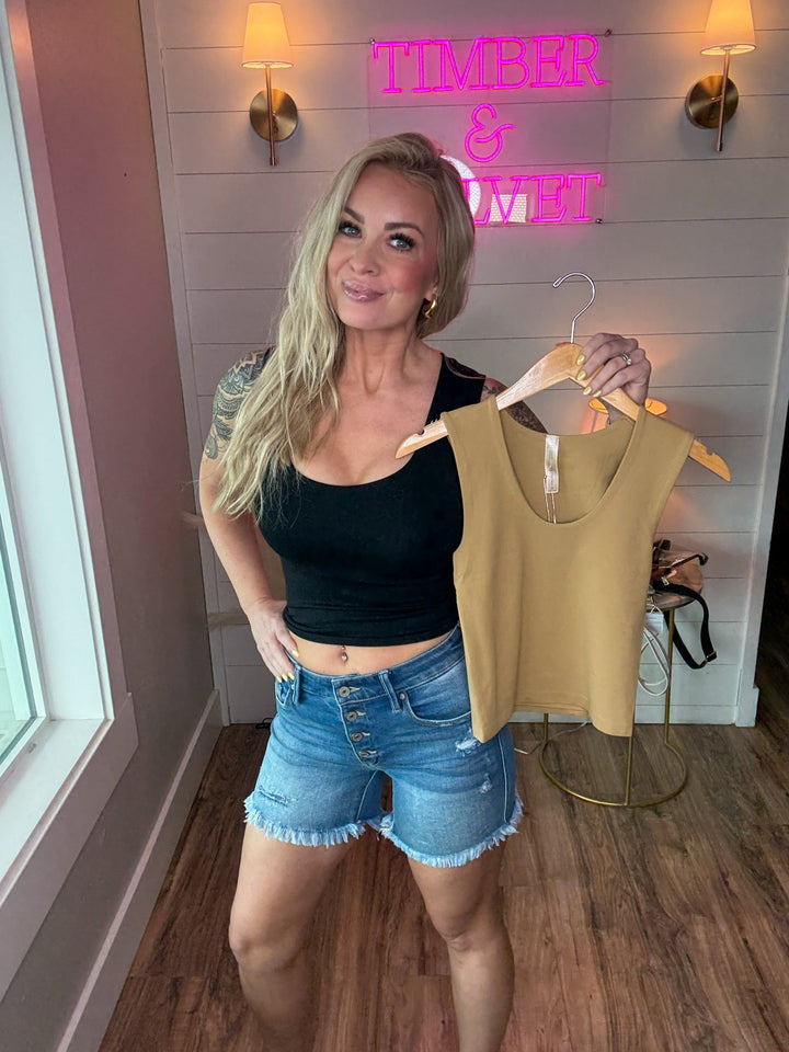 The Kati Tank - Timber &amp; Velvet Boutique