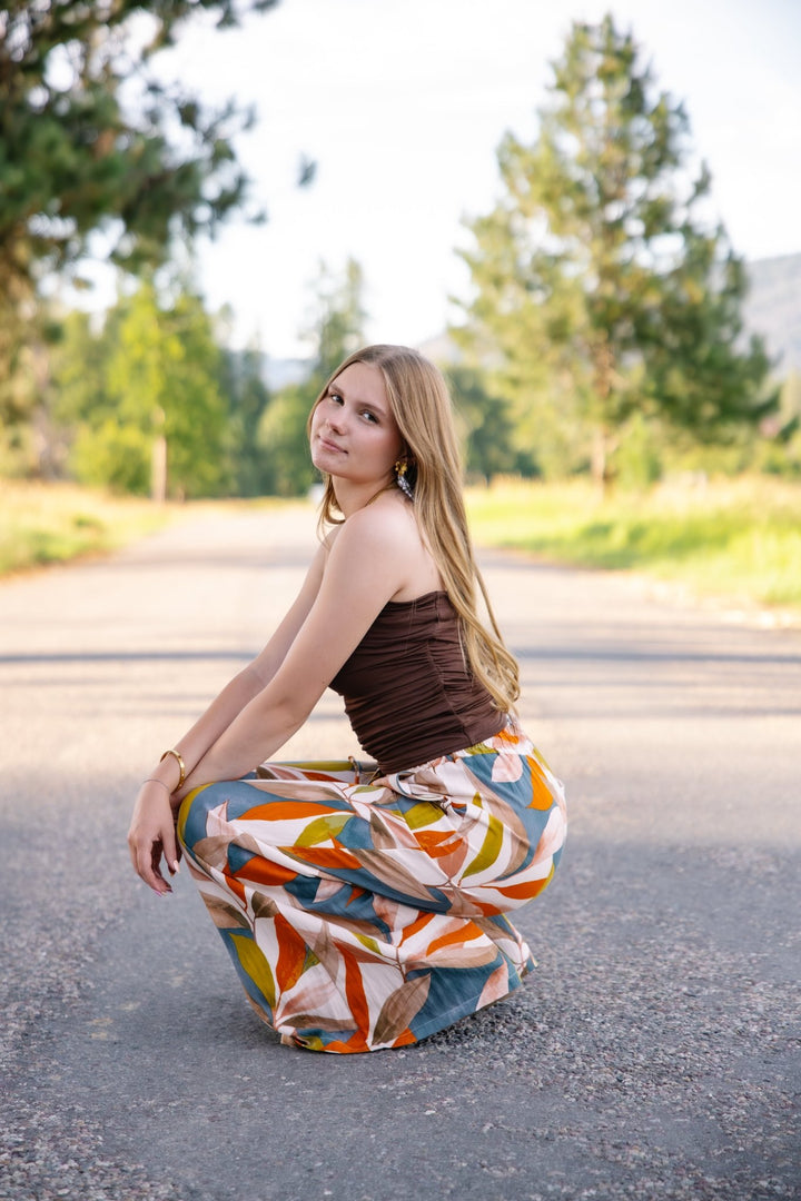 The Kianna Reversible Ruched Tube Top – Seamless Strapless Bodice - Timber &amp; Velvet Boutique