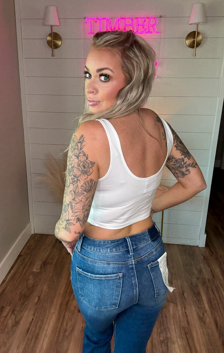 The KoKo Crop Tank - Timber &amp; Velvet Boutique