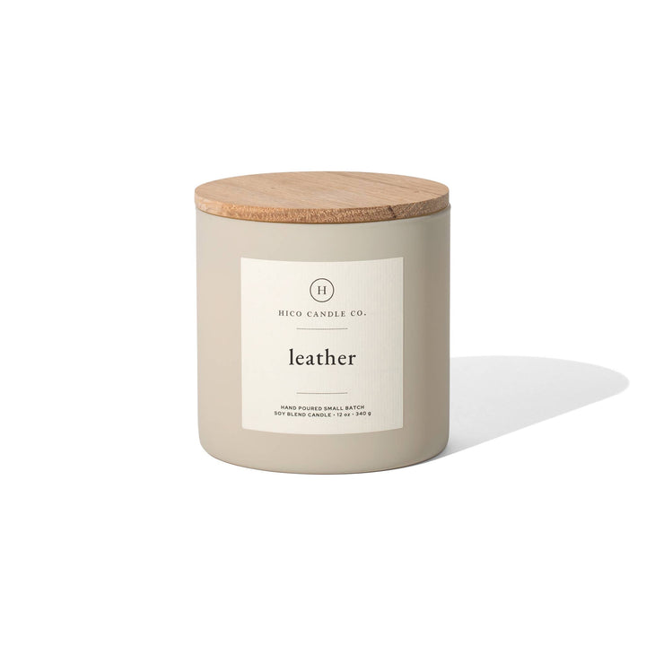 The Leather Candle - Timber &amp; Velvet Boutique