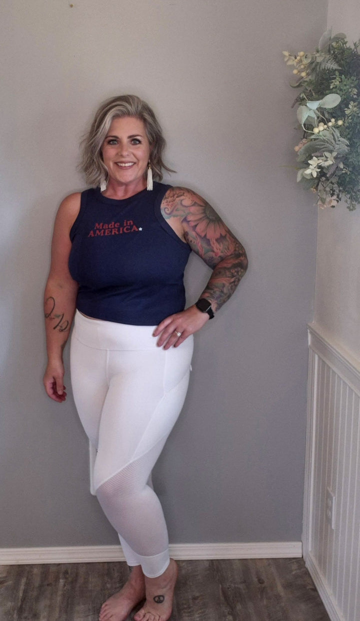 The Liberty Crop Tank - Timber &amp; Velvet Boutique