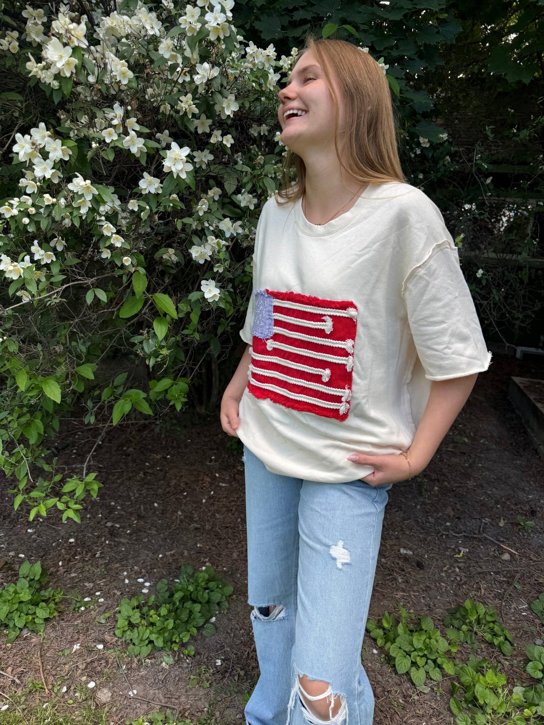 The Liberty Patch Tee - Timber &amp; Velvet Boutique