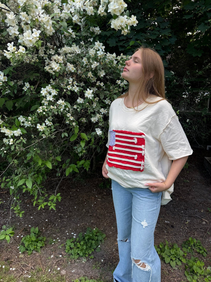 The Liberty Patch Tee - Timber &amp; Velvet Boutique