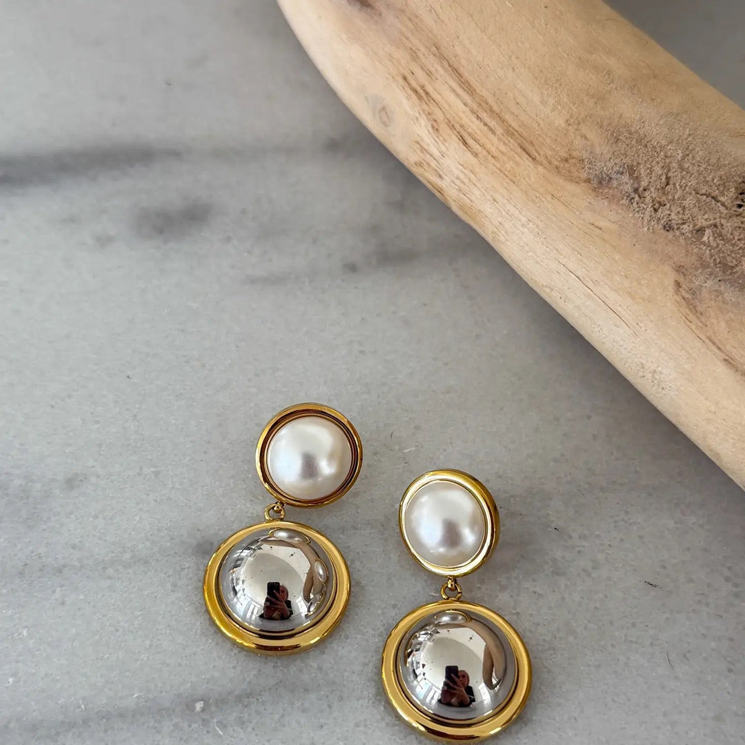 The Luxe Pearl Earrings - Timber &amp; Velvet Boutique