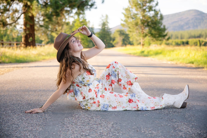 The Magnolia Smocked Top - Timber &amp; Velvet Boutique