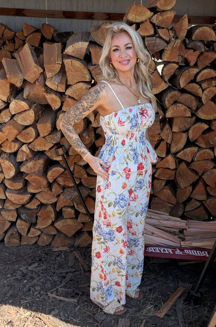 The Magnolia Smocked Top - Timber &amp; Velvet Boutique