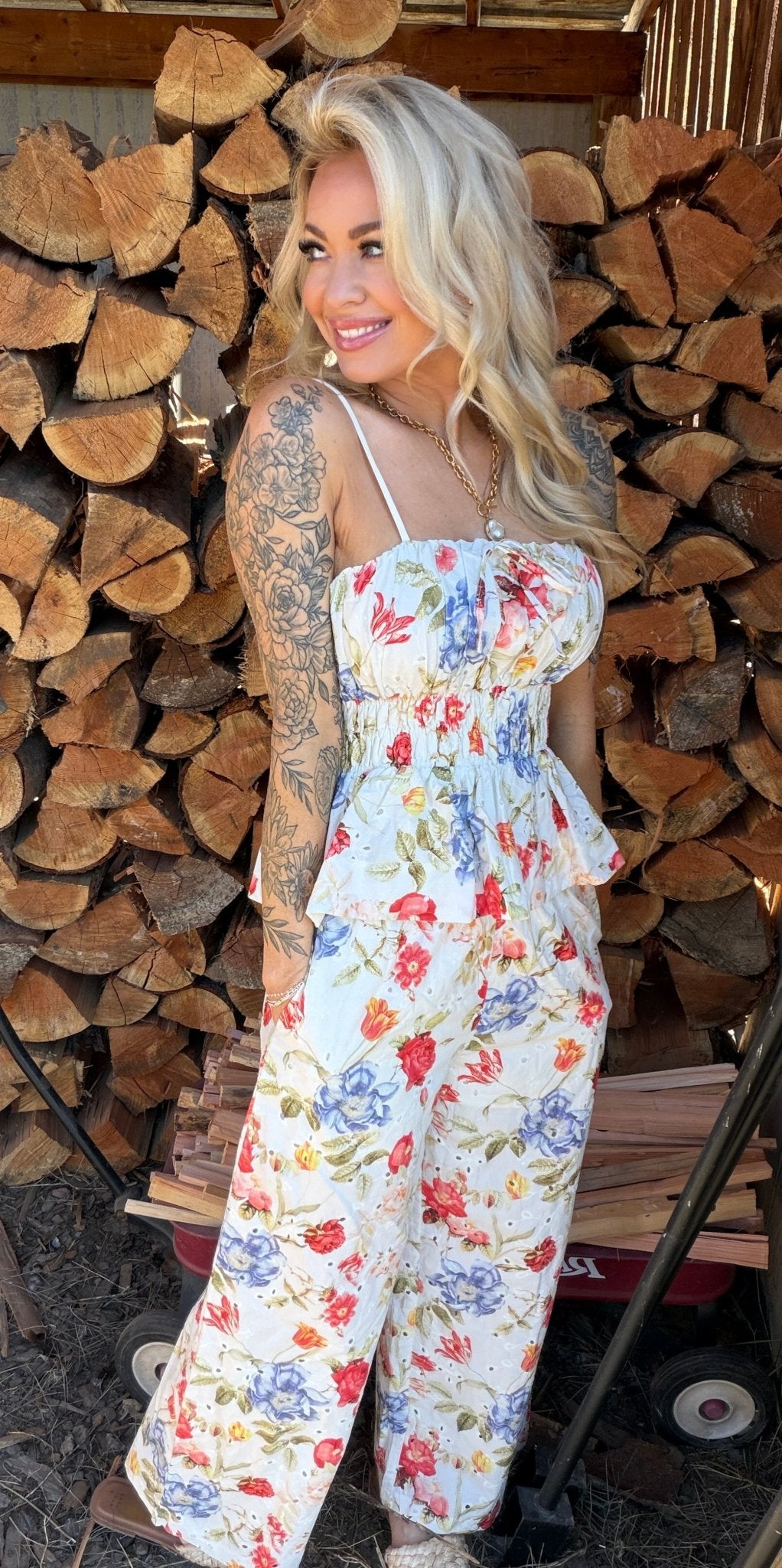 The Magnolia Wide Leg Pants - Timber & Velvet Boutique