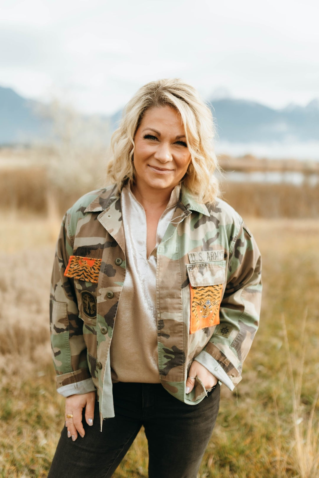 The Maverick - Authentic Vintage Camouflage Jacket - Timber &amp; Velvet Boutique
