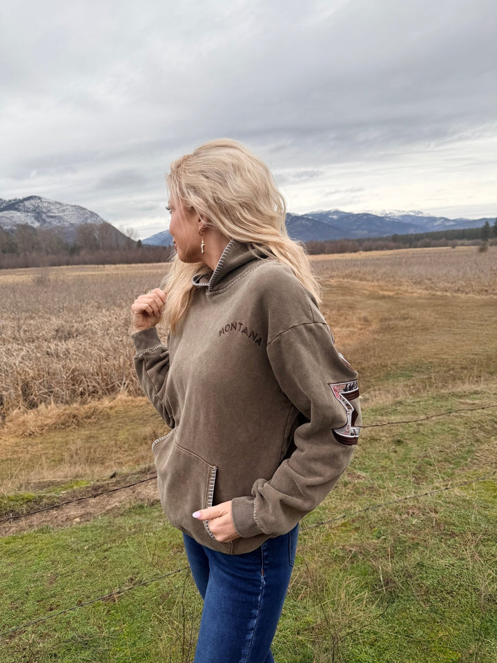 The Montana Floral Hoodie - Timber &amp; Velvet Boutique