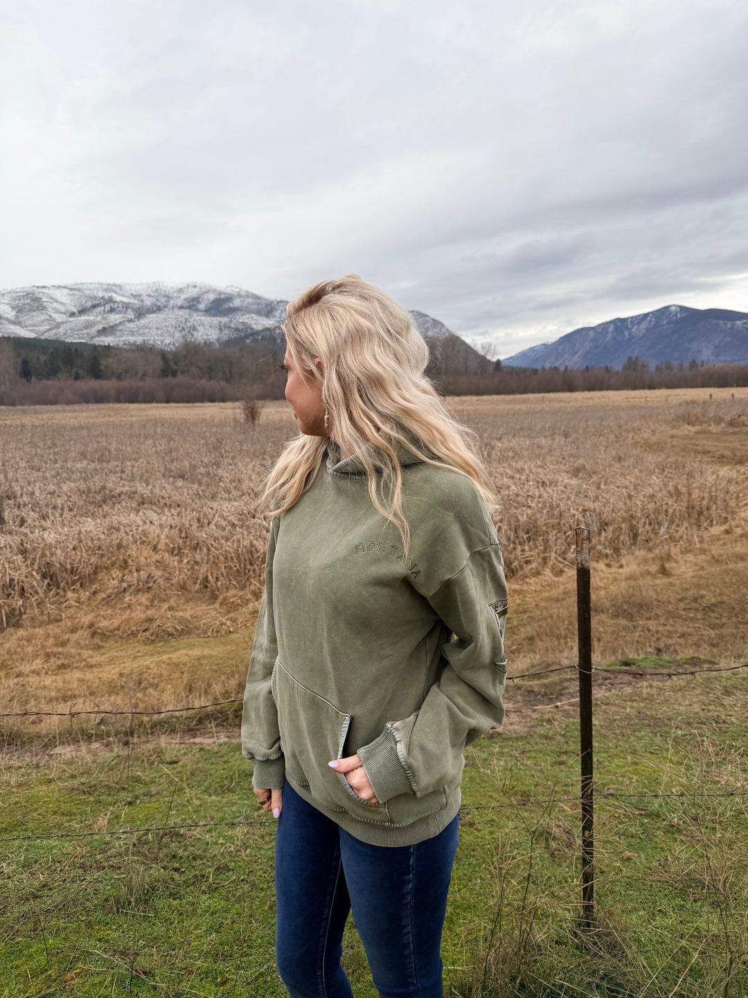 The Montana Floral Hoodie - Timber &amp; Velvet Boutique