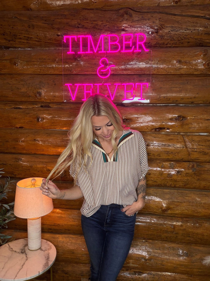The Nina Blouse - Timber &amp; Velvet Boutique