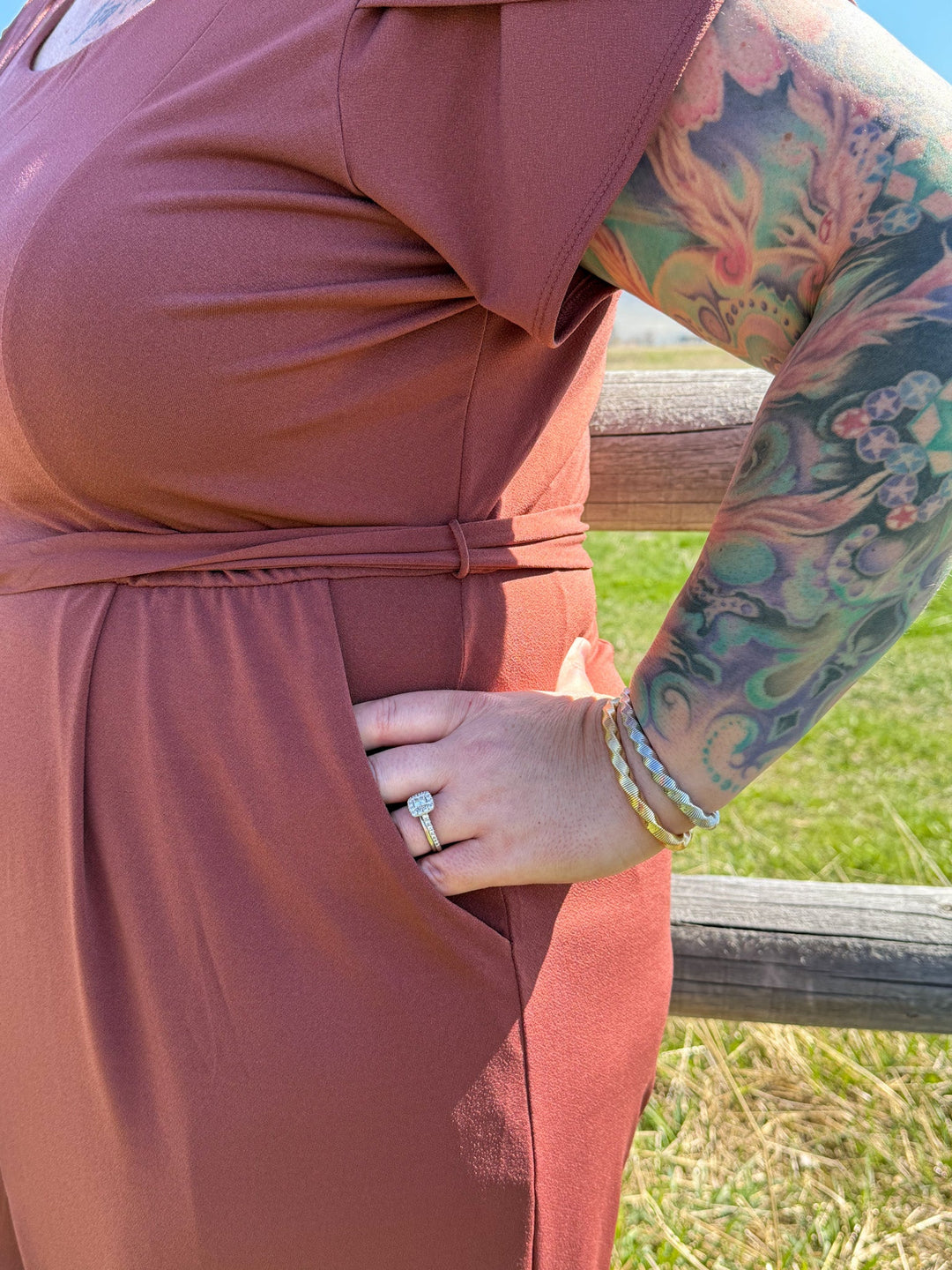 The Nora Jumpsuit | Curvy Fit - Timber &amp; Velvet Boutique