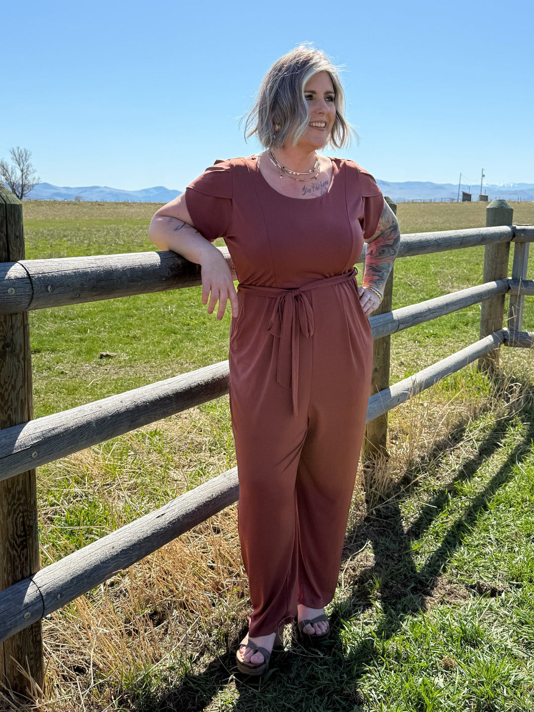 The Nora Jumpsuit | Curvy Fit - Timber &amp; Velvet Boutique