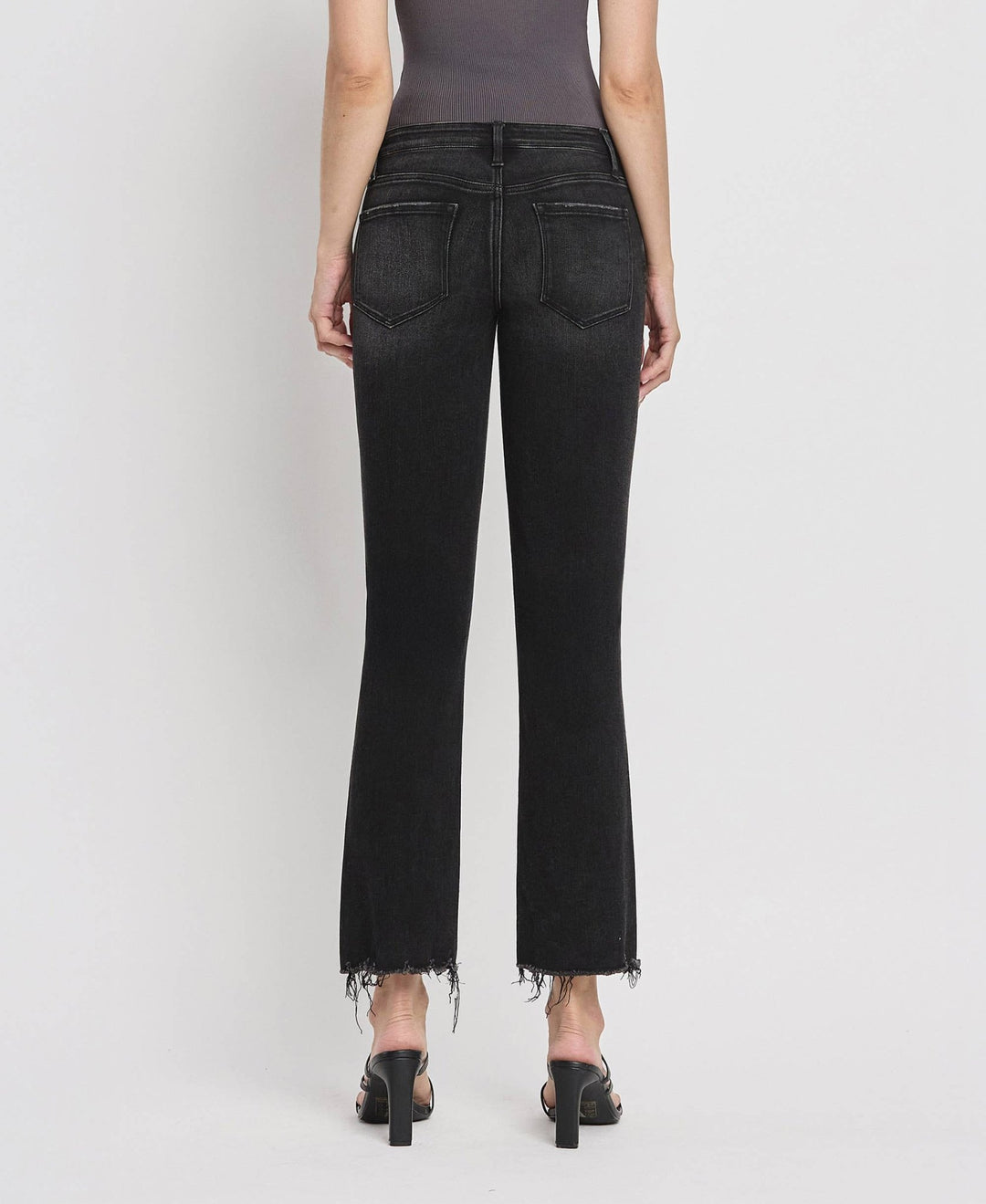 The Olivia Crop Flare Jean - Timber &amp; Velvet Boutique