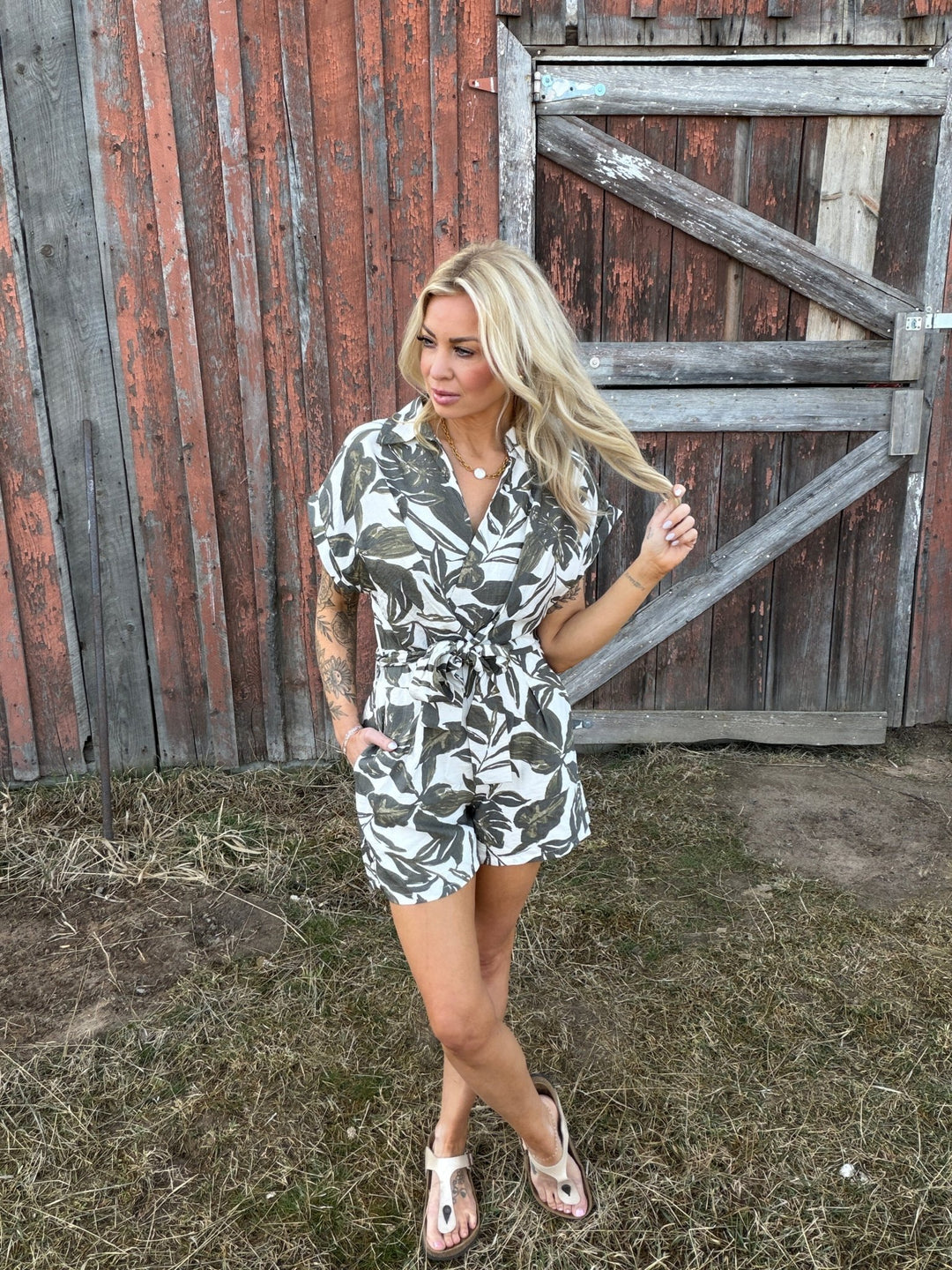The Paloma Romper - Timber &amp; Velvet Boutique